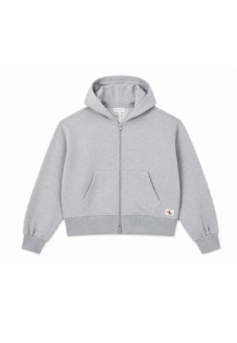 Buzo Gris Con Cremallera Calvin Klein Calvin Klein