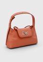 Bolso Manos Libres Calvin Klein Lock Terracota de Calvin Klein