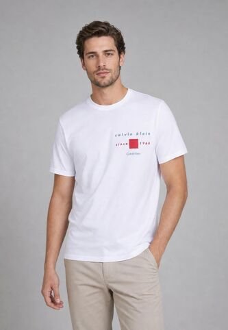 Camiseta Calvin Klein Blanco Calvin Klein
