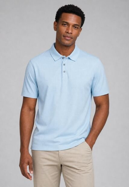 Polo Calvin Klein Celeste