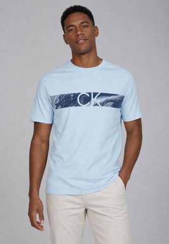 Camiseta Calvin Klein Celeste Calvin Klein