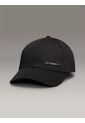 Gorra Negra De Algodón Con Barra Metálica Calvin Klein de Calvin Klein