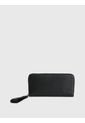 Bolso Con Cremallera En El Contorno Mujer Negro de Calvin Klein