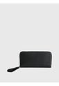 Bolso Con Cremallera En El Contorno Mujer Negro de Calvin Klein