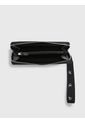 Bolso Con Cremallera En El Contorno Mujer Negro de Calvin Klein