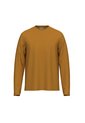 Camiseta Marrón Manga Larga De Algodón Supima Interlock Calvin Klein de Calvin Klein