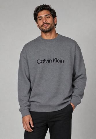 Buzo Calvin Klein Gris Calvin Klein