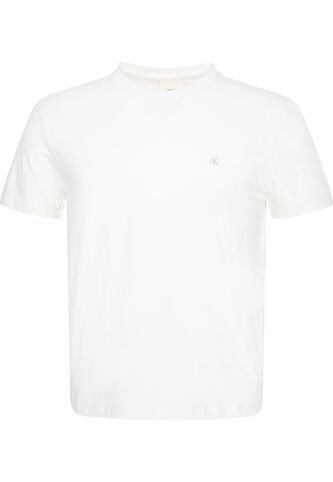Camiseta Blanca Slim De Manga Corta Calvin Klein Calvin Klein
