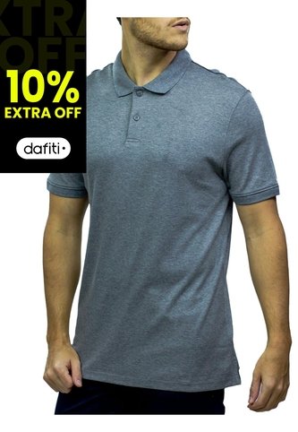 Polo Gris Liquid Touch Con Logo Calvin Klein Calvin Klein
