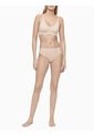Pantie Beige Tipo Tanga Invisible De Cintura Alta Calvin Klein de Calvin Klein
