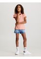 Camiseta Rosada Slim Con Monograma Para Niña Calvin Klein de Calvin Klein