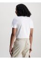 Camiseta Slim Con Logo Hombre Blanco Calvin Klein de Calvin Klein