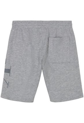 Pantaloneta Gris Con Monograma Para Niño Calvin Klein