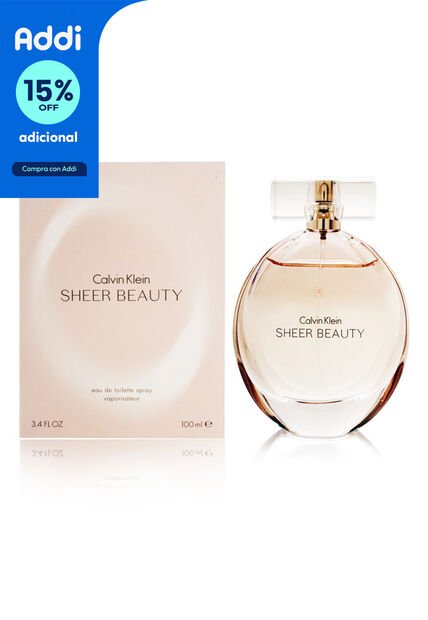 Perfume Beauty Sheer De Calvin Klein Para Mujer 100 Ml