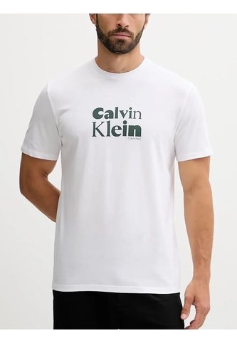 Camiseta Negra Con Estampado Gráfico Redbox Calvin Klein Calvin Klein