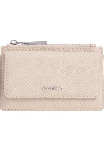 Tarjetero Beige Con Solapa Calvin Klein Calvin Klein