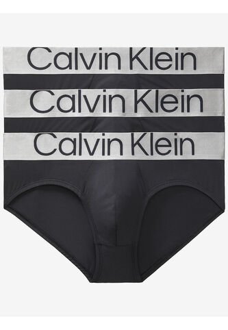 Paquete De 3 Calzoncillos Negros Hip Brief Calvin Klein Calvin Klein