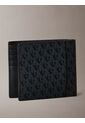 Billetera Negra Plegable Mate Con Monograma Calvin Klein de Calvin Klein