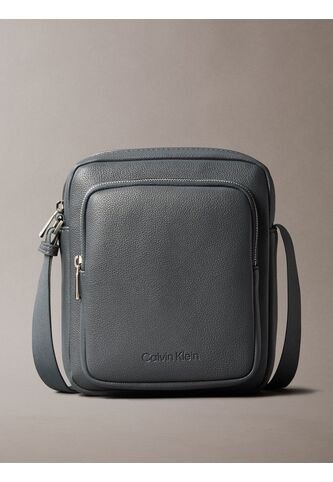 Bolso Negro De Reportero Micro Pebble Calvin Klein Calvin Klein