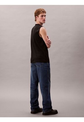 Camiseta Negra De Tirantes De Estar Por Casa - Pride Calvin Klein