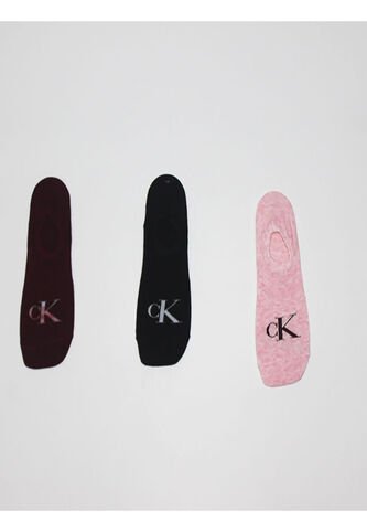 Pack De 3 Pares Medias Con Logo Y Diseño Para Mujer Calvin Klein Calvin Klein