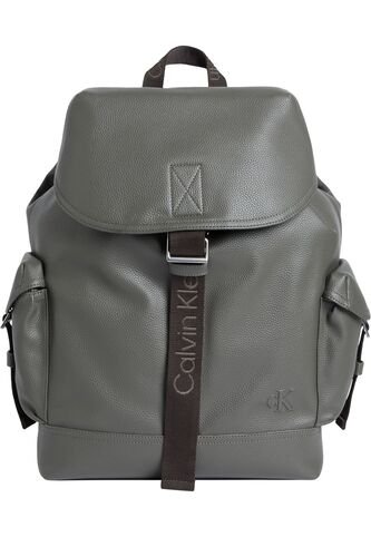 Morral Gris Cargo Flap Calvin Klein Calvin Klein