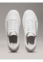 Tenis Blanco Con Monograma Y Cremallera En El Lateral Calvin Klein de Calvin Klein