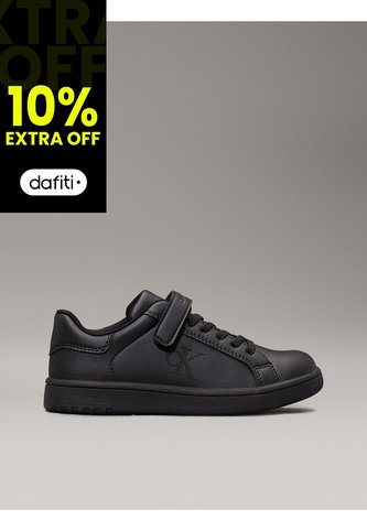 Tenis Negro Con Velcro Para Niños Calvin Klein Calvin Klein