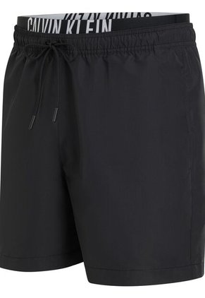 Traje Negro De Baño Corto Con Cinturilla Doble - Intense Power Calvin Klein