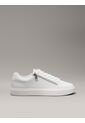Tenis Blanco Con Monograma Y Cremallera En El Lateral Calvin Klein de Calvin Klein