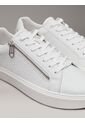 Tenis Blanco Con Monograma Y Cremallera En El Lateral Calvin Klein de Calvin Klein