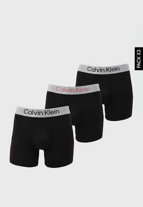 Bóxer Trío Calvin Klein Negro