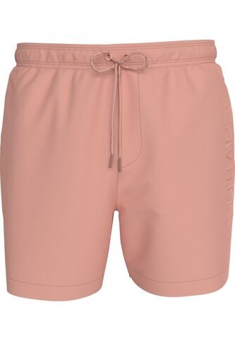 Traje Rosado De Baño De Largo Medio Con Cordón - Logo Embroidery Calvin Klein Calvin Klein