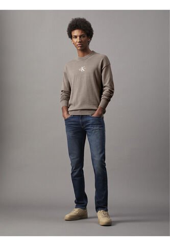 Jeans Azul Slim De Talle Medio Calvin Klein Calvin Klein