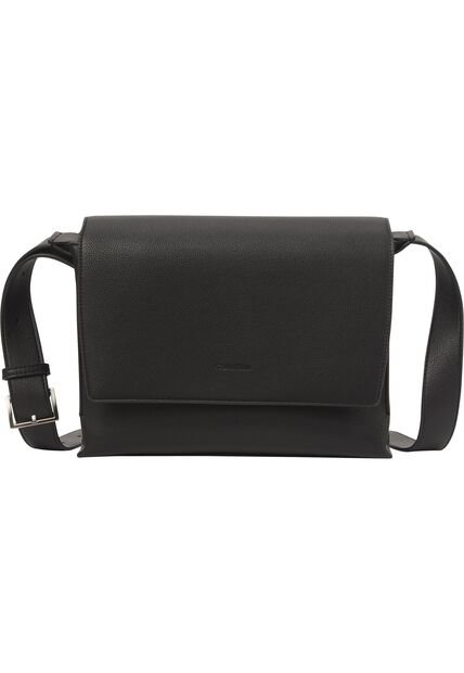 Bolso Negro De Hombro Micro Pebble Calvin Klein