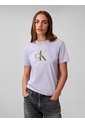 Camiseta Gris Clásica Con Monograma Estampado Calvin Klein de Calvin Klein