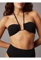 Parte Negro De Arriba De Bikini De Bandeau - CK Wire Calvin Klein de Calvin Klein