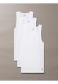 Pack Blanco De 3 Camisetas De Tirantes - Cotton Classics Calvin Klein de Calvin Klein