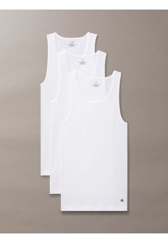 Pack Blanco De 3 Camisetas De Tirantes - Cotton Classics Calvin Klein Calvin Klein