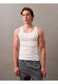 Pack Blanco De 3 Camisetas De Tirantes - Cotton Classics Calvin Klein de Calvin Klein