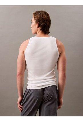 Pack Blanco De 3 Camisetas De Tirantes - Cotton Classics Calvin Klein