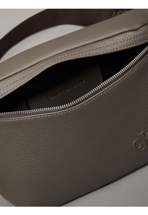 Canguro Gris Cargo Con Logo Calvin Klein