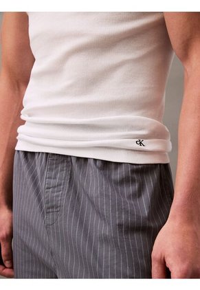 Pack Blanco De 3 Camisetas De Tirantes - Cotton Classics Calvin Klein