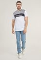 Camiseta Blanco-Gris-Negro Calvin Klein de Calvin Klein