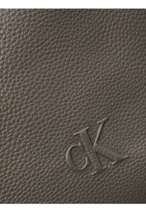 Canguro Gris Cargo Con Logo Calvin Klein