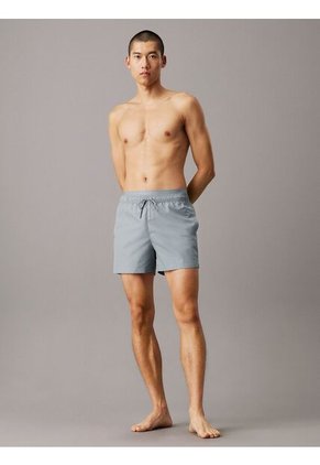 Traje Multicolor De Baño Corto Con Cinturilla Doble - CK Meta Legacy Calvin Klein