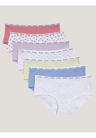 Paquete Blanco Para Niña De 7 Panties Hipster Calvin Klein Calvin Klein