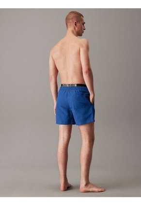 Traje Azul De Baño Corto Con Cinturilla Doble - Intense Power Calvin Klein