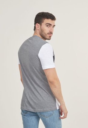 Camiseta Blanco-Gris-Negro Calvin Klein