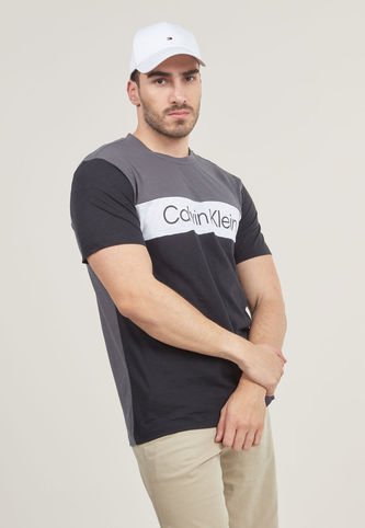 Calvin Klein - Camiseta Negro-Gris-Blanco Calvin Klein